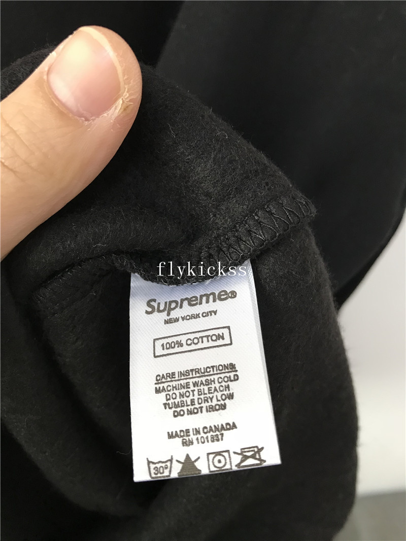 Supreme Black Hoodie